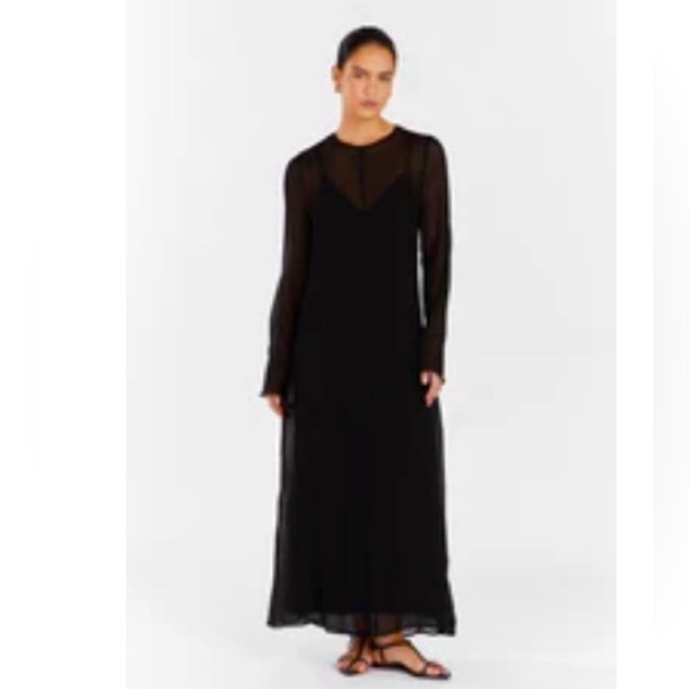 DISSH Mari Black Long Sleeve Dress